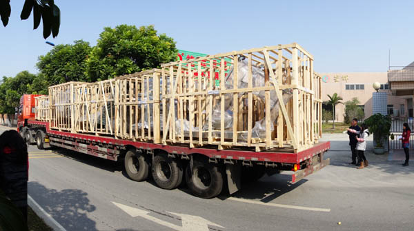 我公司為新加坡XHL公司提供多條生產線