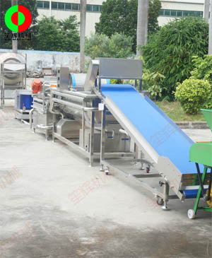 肇慶高新區(qū)本地客戶現(xiàn)場檢驗艾草處理加工生產(chǎn)線!