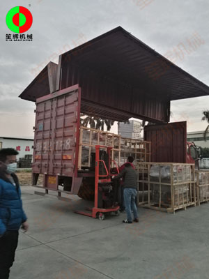 多套渦流洗菜機按期出貨交付客戶！