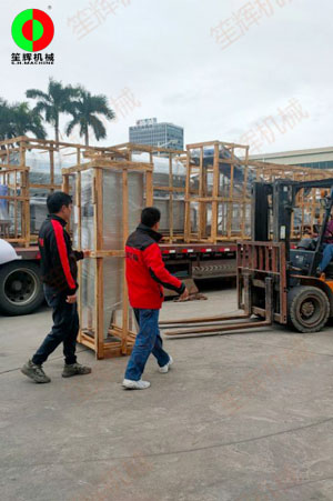 山東客戶訂購我司新研發(fā)智能渦流清洗線系統(tǒng)!