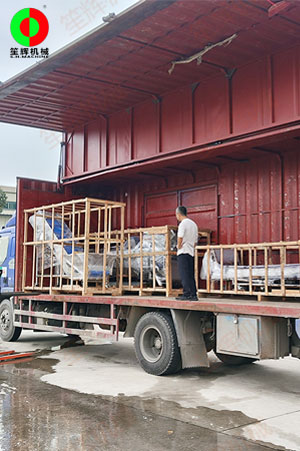 果蔬分選清洗生產線發貨交付江蘇客戶！