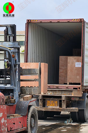 印尼客戶蔬果加工設備裝柜交付!