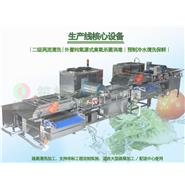 蔬果分選預制冷水清洗保鮮/臭氧水去農(nóng)殘清洗風干生產(chǎn)線(視頻) 蔬果分選預制冷水清洗保鮮/臭氧水去農(nóng)殘清洗風干生產(chǎn)線(視頻)